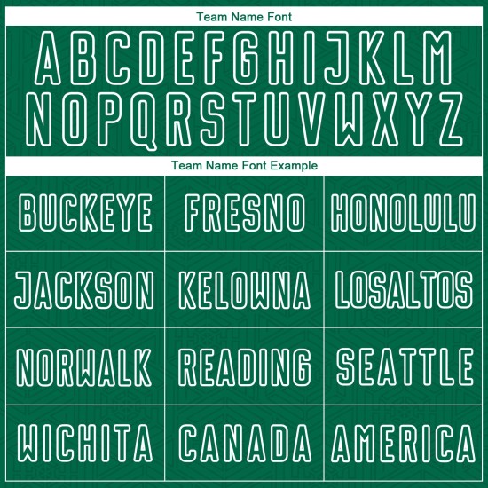 Camiseta de fútbol personalizada con sublimación de formas geométricas en verde Kelly y blanco Camiseta de fútbol personalizada con sublimación de formas geométricas en verde Kelly y blanco